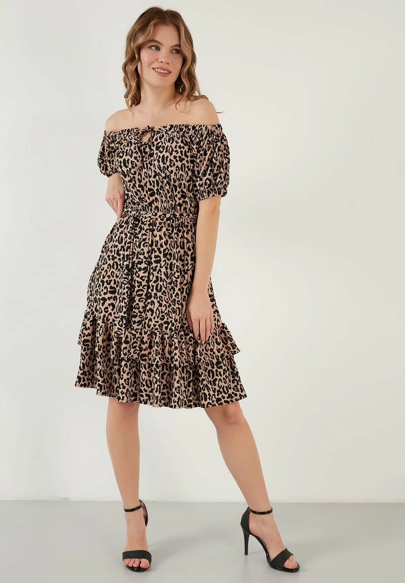 LELA REGULAR FIT - Freizeitkleid - Leopard 6 LELA REGULAR FIT - Freizeitkleid - Leopard – Bild 6