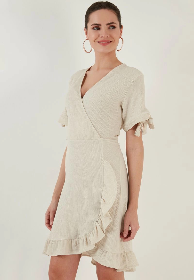 LELA REGULAR FIT - Freizeitkleid - Stone 5 LELA REGULAR FIT - Freizeitkleid - Stone – Bild 5