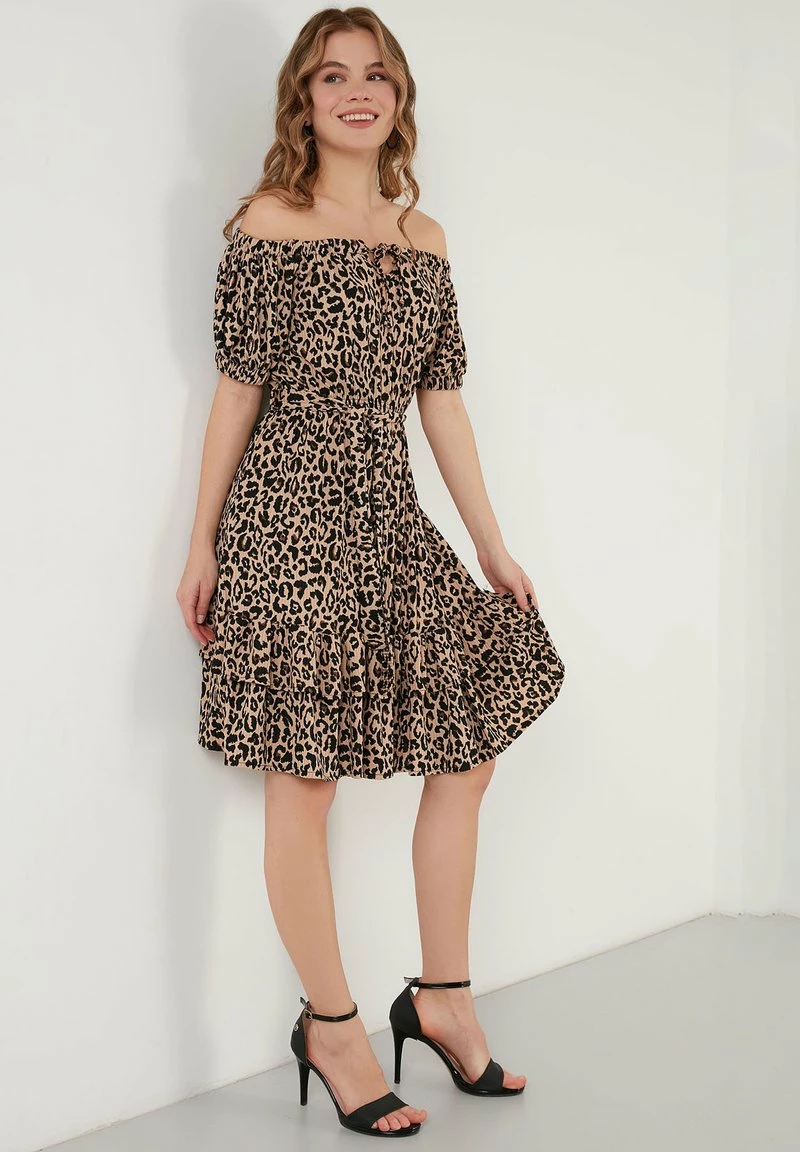 LELA REGULAR FIT - Freizeitkleid - Leopard 4 LELA REGULAR FIT - Freizeitkleid - Leopard – Bild 4