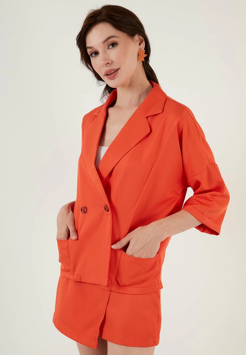 LELA FIT - Blazer - Orange 1 LELA FIT - Blazer - Orange