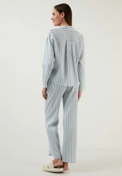 LELA REGULAR FIT - Nachtwäsche Set - Blue -LELA Verkaufsshop 088f61836eb94fad99173e850c6552aa