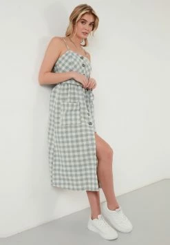 LELA SLIM FIT - Freizeitkleid - Mint -LELA Verkaufsshop 0cfa3529dd104c019b936165721b16f1