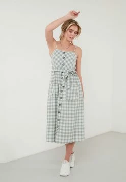 LELA SLIM FIT - Freizeitkleid - Mint -LELA Verkaufsshop 0d63e657b7444c70939c1c7543558ae0