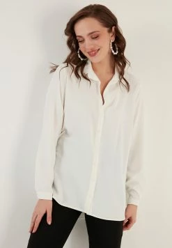 LELA Hemdbluse - Ecru