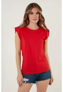LELA T-Shirt Basic - Red -LELA Verkaufsshop 0f763ac29ba941c8ae5656173f051fdb 1