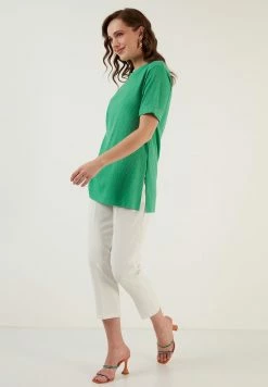 LELA CREW NECK SLIT DETAILED - Bluse - Benetton Color 11 LELA CREW NECK SLIT DETAILED - Bluse - Benetton Color -LELA Verkaufsshop 161291744366452992ac88d851562fc3