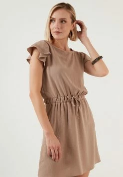 LELA REGULAR FIT - Freizeitkleid - Light Brown