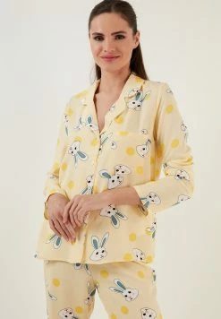 LELA SET - Nachtwäsche Set - Yellow -LELA Verkaufsshop 19cb2334162d408f9fb741d1f3eddda4