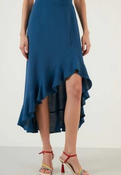 LELA REGULAR FIT - A-Linien-Rock - Indigo -LELA Verkaufsshop 19f213c9353d455bb12d7fa9279463a9 1