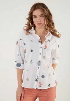 LELA REGULAR FIT - Hemdbluse - Blue -LELA Verkaufsshop 1a7aca35a9d449839460418fe08f7fde