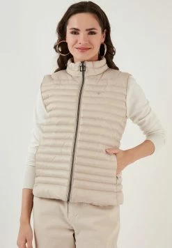 LELA SLIM FIT - Weste - Mink -LELA Verkaufsshop 1c33611ad9a744609d68961cf4742952