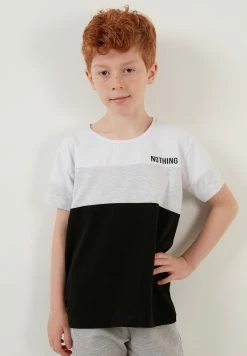 LELA REGULAR FIT - T-Shirt Print - Grey Melange -LELA Verkaufsshop 1c6670dd092b44b4b10d00043a6dc6fd