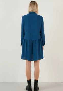 LELA REGULAR FIT - Blusenkleid - Indigo 8 LELA REGULAR FIT - Blusenkleid - Indigo -LELA Verkaufsshop 1e8871f932634d95a4f27008ff48a9b6