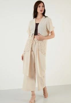 LELA TWO PIECE SET - REGULAR FIT - Strickjacke - Black -LELA Verkaufsshop 1f6f58140ec24704aa079f37147a7a40