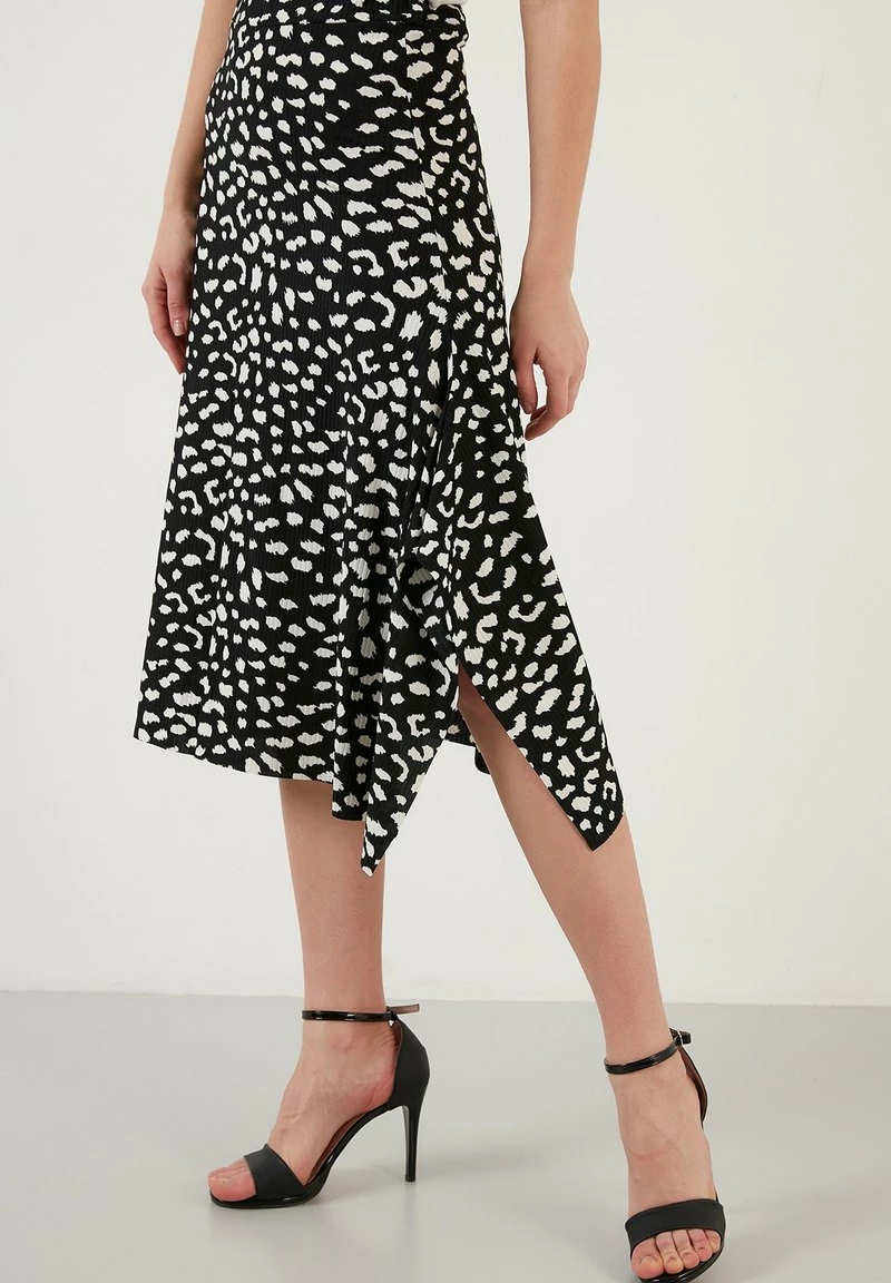 LELA MIDI - A-Linien-Rock - Black Lepoard 4 LELA MIDI - A-Linien-Rock - Black Lepoard – Bild 4