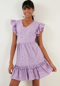 LELA REGULAR FIT - Freizeitkleid - Lilac