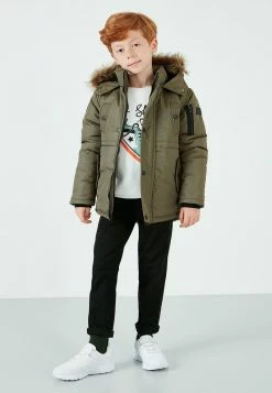 LELA REGULAR FIT - Winterjacke - Khaki -LELA Verkaufsshop 375f83e33df1410b90b2c37c5224ed6d