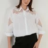 LELA REGULAR FIT - Hemdbluse - White