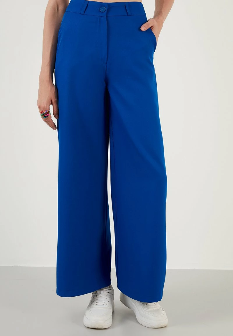 LELA REGULAR FIT - Stoffhose - Royal Blue 1 LELA REGULAR FIT - Stoffhose - Royal Blue