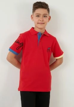 LELA REGULAR FIT - Shorts - Red -LELA Verkaufsshop 3cb583d73fd6499aba675bae37fcdf0d