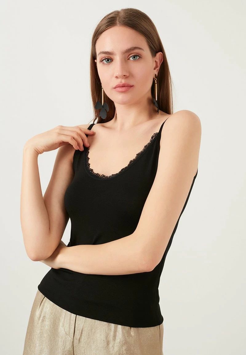 LELA ATHLETE - Top - Black 4 LELA ATHLETE - Top - Black – Bild 4