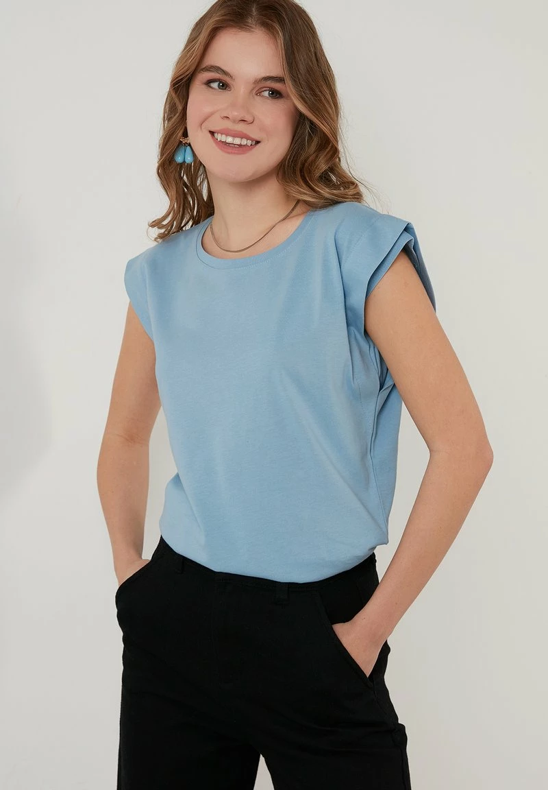 LELA T-Shirt Basic - Lilac 6 LELA T-Shirt Basic - Lilac – Bild 6