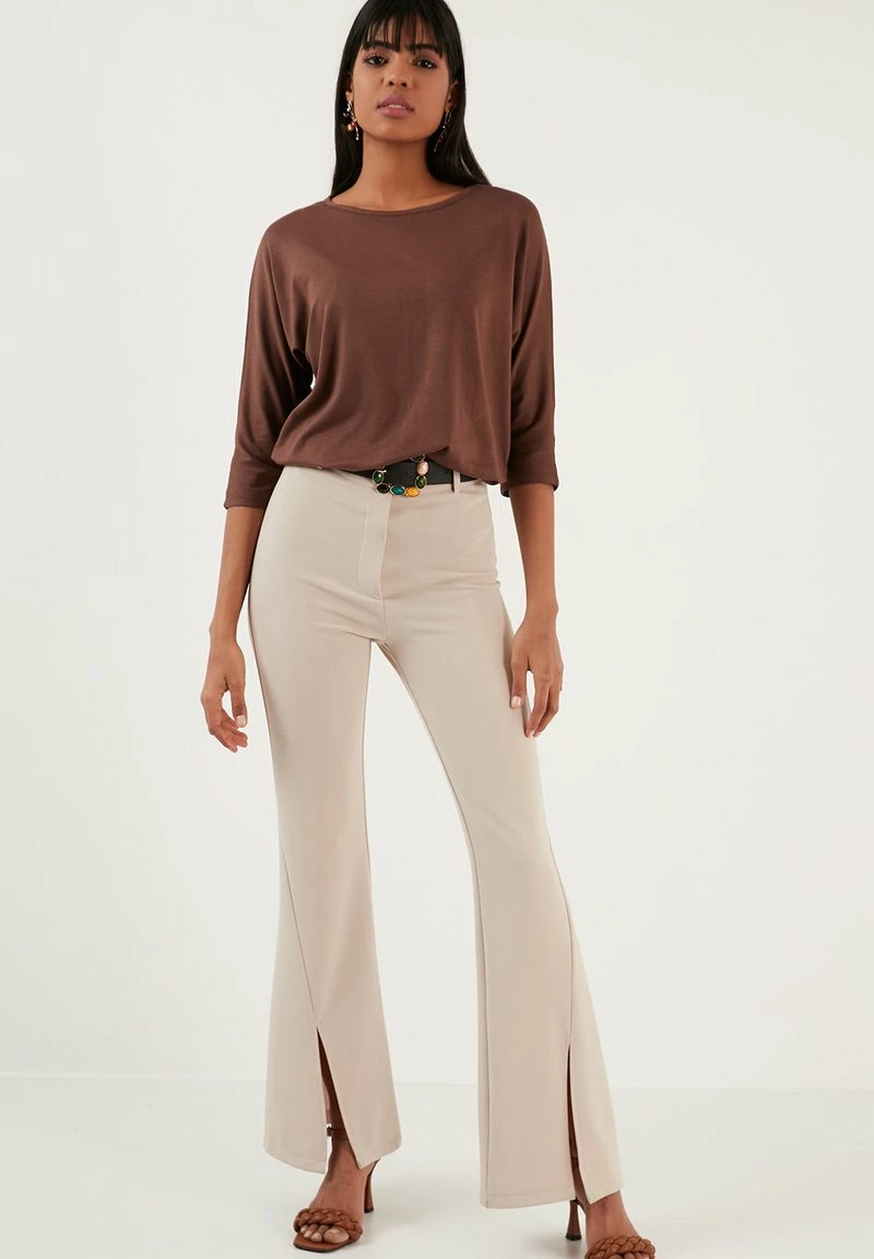 LELA CREW NECK - Langarmshirt - Brown 2 LELA CREW NECK - Langarmshirt - Brown – Bild 2