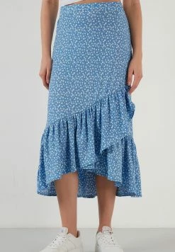 LELA REGULAR FIT - A-Linien-Rock - Baby Blue