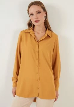 LELA Hemdbluse - Mustard