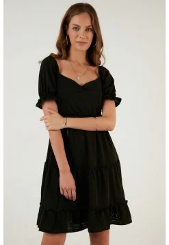 LELA REGULAR FIT - Freizeitkleid - Black -LELA Verkaufsshop 462767153cd946c8ae99671f694b4f00