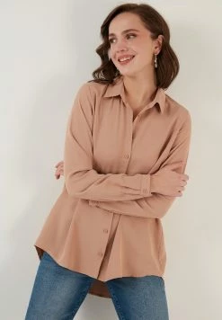 LELA Hemdbluse - Mink 8 LELA Hemdbluse - Mink -LELA Verkaufsshop 463893605e26497e851c01c6e541b50c