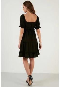 LELA REGULAR FIT - Freizeitkleid - Black -LELA Verkaufsshop 469fd8e5bbf4498ead03d427cadd34d4