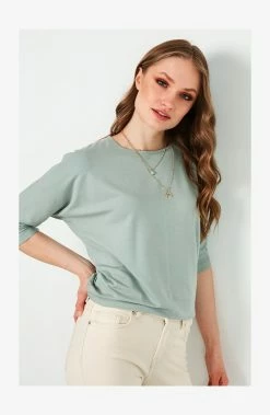 LELA CREW NECK - Langarmshirt - Stone 11 LELA CREW NECK - Langarmshirt - Stone -LELA Verkaufsshop 4b3075c94ce94202aa27c943d5518ee2 1