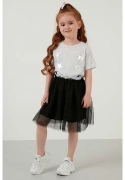 LELA REGULAR FIT - A-Linien-Rock - Grey Melange -LELA Verkaufsshop 4b3a90fdfe56448c8fbeaa108897f808 1