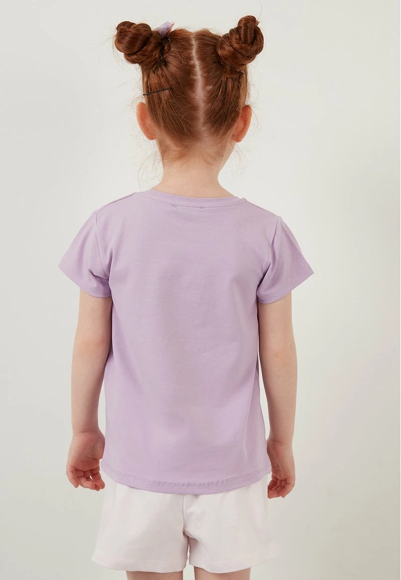 LELA REGULAR FIT - T-Shirt Print - Lilac 3 LELA REGULAR FIT - T-Shirt Print - Lilac – Bild 3