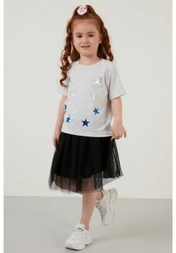 LELA REGULAR FIT - A-Linien-Rock - Grey Melange -LELA Verkaufsshop 585f4e3501664def8c8782eff14bd9de