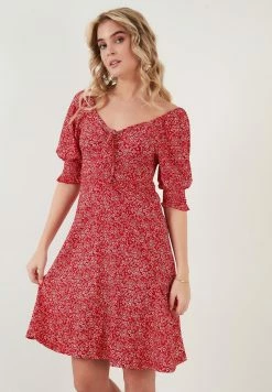 LELA Freizeitkleid - Red