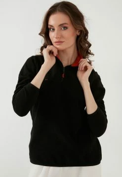 LELA Fleecepullover - Black -LELA Verkaufsshop 5cbc3bdaa64b448982c51d46fcc98613