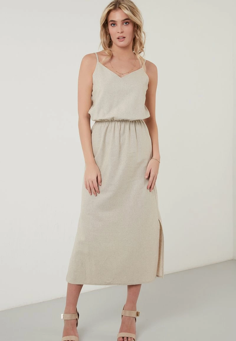 LELA REGULAR FIT - Freizeitkleid - Beige 2 LELA REGULAR FIT - Freizeitkleid - Beige – Bild 2