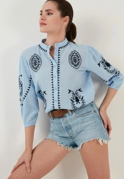 LELA REGULAR FIT - Hemdbluse - Baby Blue D Blue 8 LELA REGULAR FIT - Hemdbluse - Baby Blue D Blue -LELA Verkaufsshop 5ff0d64849874863980aab448f5d1014