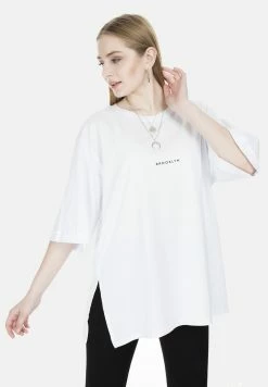 LELA LOOSE FIT - T-Shirt Print - White 9 LELA LOOSE FIT - T-Shirt Print - White -LELA Verkaufsshop 6212a31d1e3645cd9e30b5e8fc0867cc
