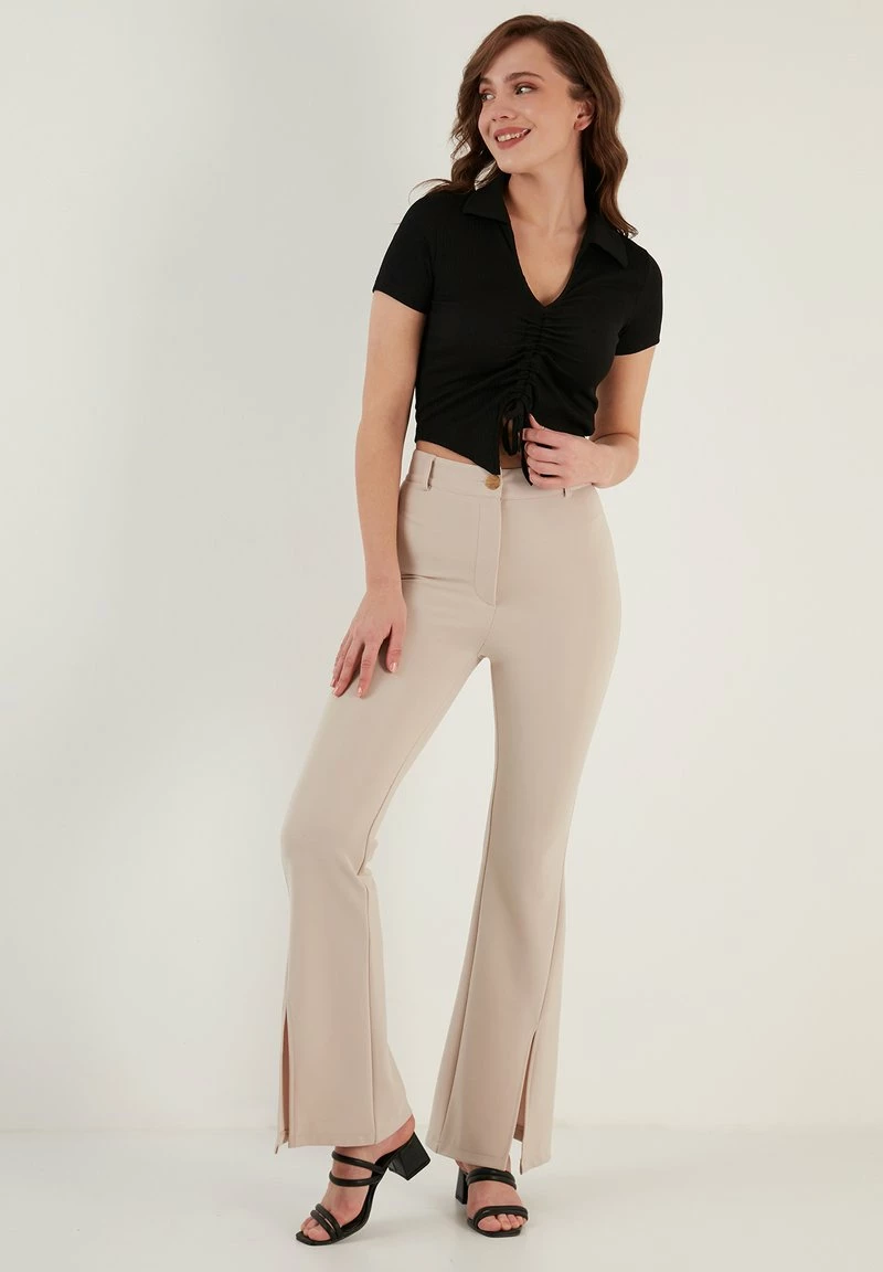 LELA SLIM FIT - Bluse - Black 2 LELA SLIM FIT - Bluse - Black – Bild 2