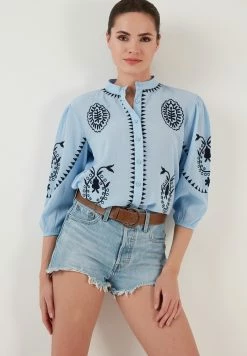 LELA REGULAR FIT - Hemdbluse - Baby Blue D Blue 9 LELA REGULAR FIT - Hemdbluse - Baby Blue D Blue -LELA Verkaufsshop 64e4a1f1df3b4d48bc6a739008da8f04