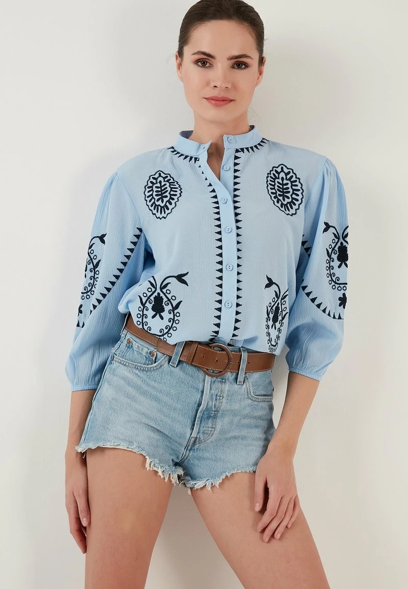 LELA REGULAR FIT - Hemdbluse - Baby Blue D Blue 4 LELA REGULAR FIT - Hemdbluse - Baby Blue D Blue – Bild 4