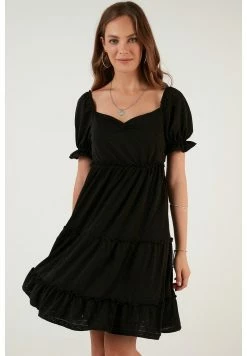 LELA REGULAR FIT - Freizeitkleid - Black