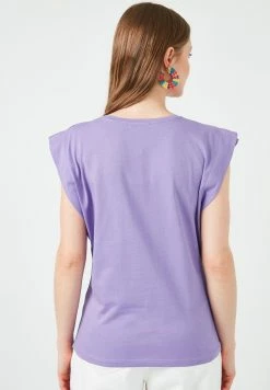 LELA T-Shirt Basic - Lilac 8 LELA T-Shirt Basic - Lilac -LELA Verkaufsshop 6dffb1d87a8b4657a3e624f9b59487ec