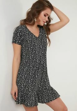 LELA MINI - Freizeitkleid - Black -LELA Verkaufsshop 6f41892b80b542169295b1809e77391a