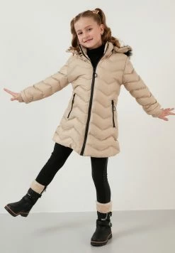 LELA REGULAR FIT - Wintermantel - Stone Colored -LELA Verkaufsshop 728e1f42d10e4076a4975e4e28556f68