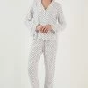 LELA REGULAR FIT - Pyjama - White