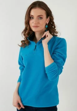 LELA Fleecepullover - Turquoise 8 LELA Fleecepullover - Turquoise -LELA Verkaufsshop 7d10aac04de1478ca83e44c6b4b4aa76